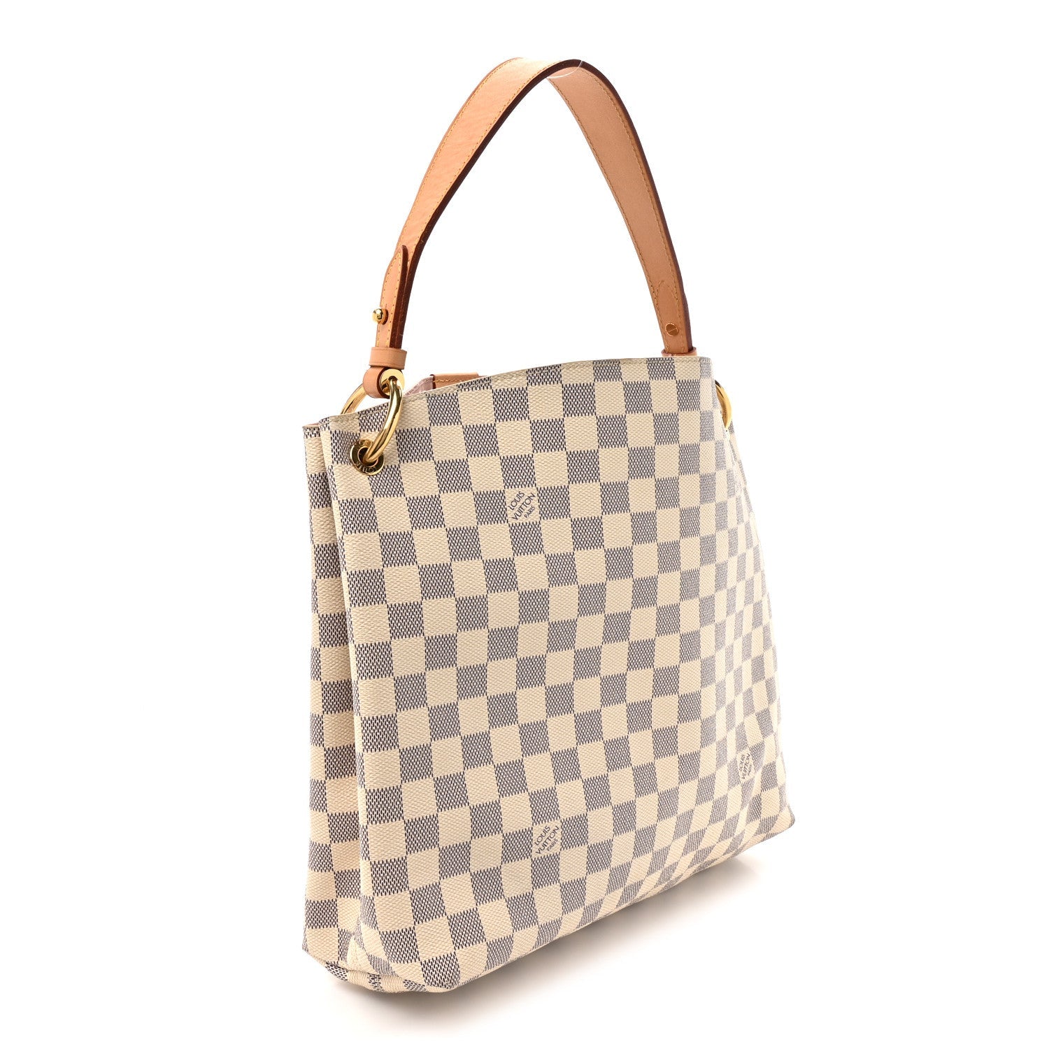 Louis Vuitton Damier Azur Graceful PM Rose Ballerine