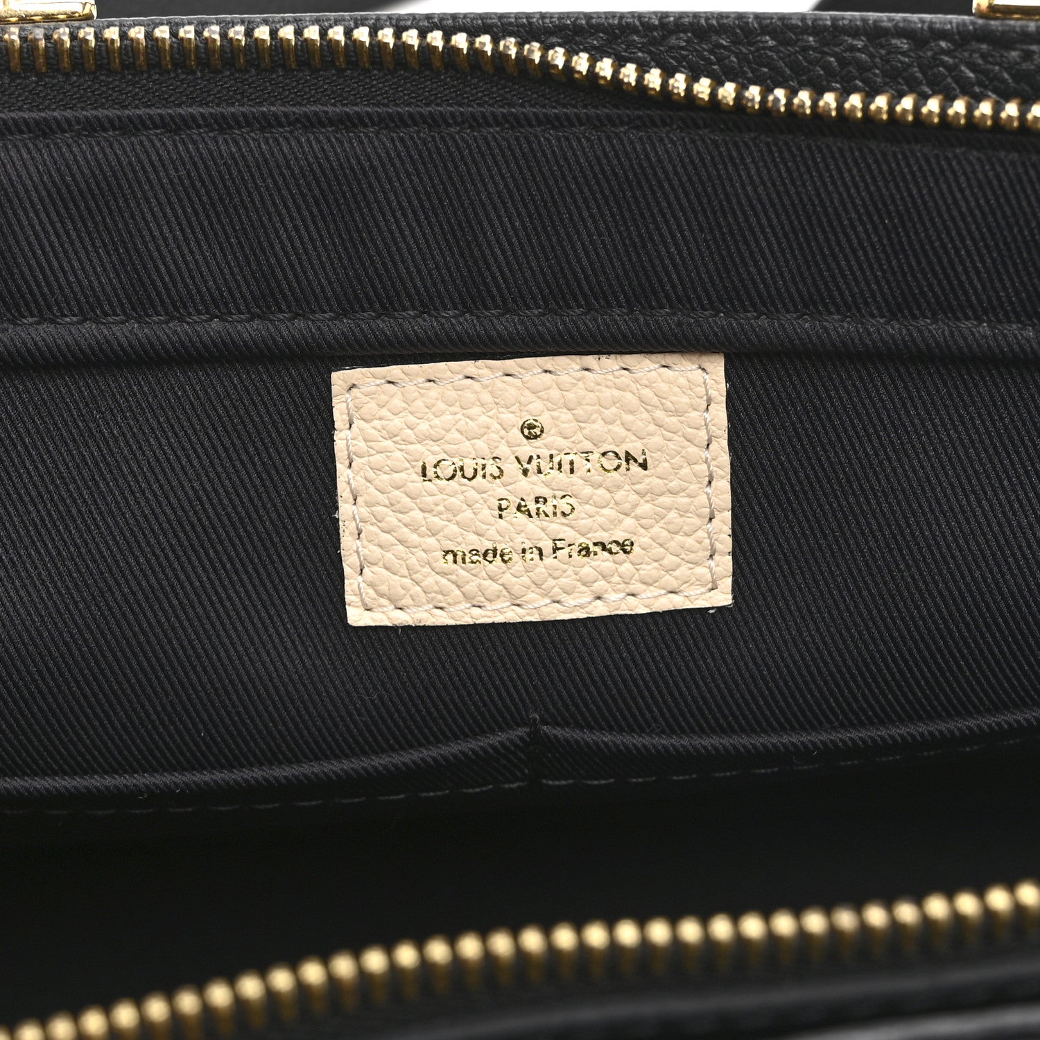 Louis Vuitton Empreinte Sully PM Black Creme
