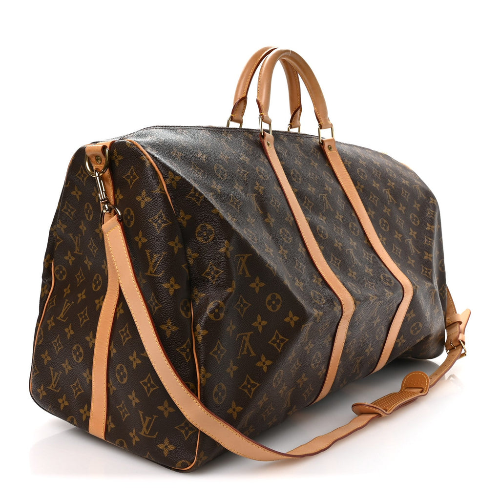 Louis Vuitton Monogram Keepall Bandouliere 60