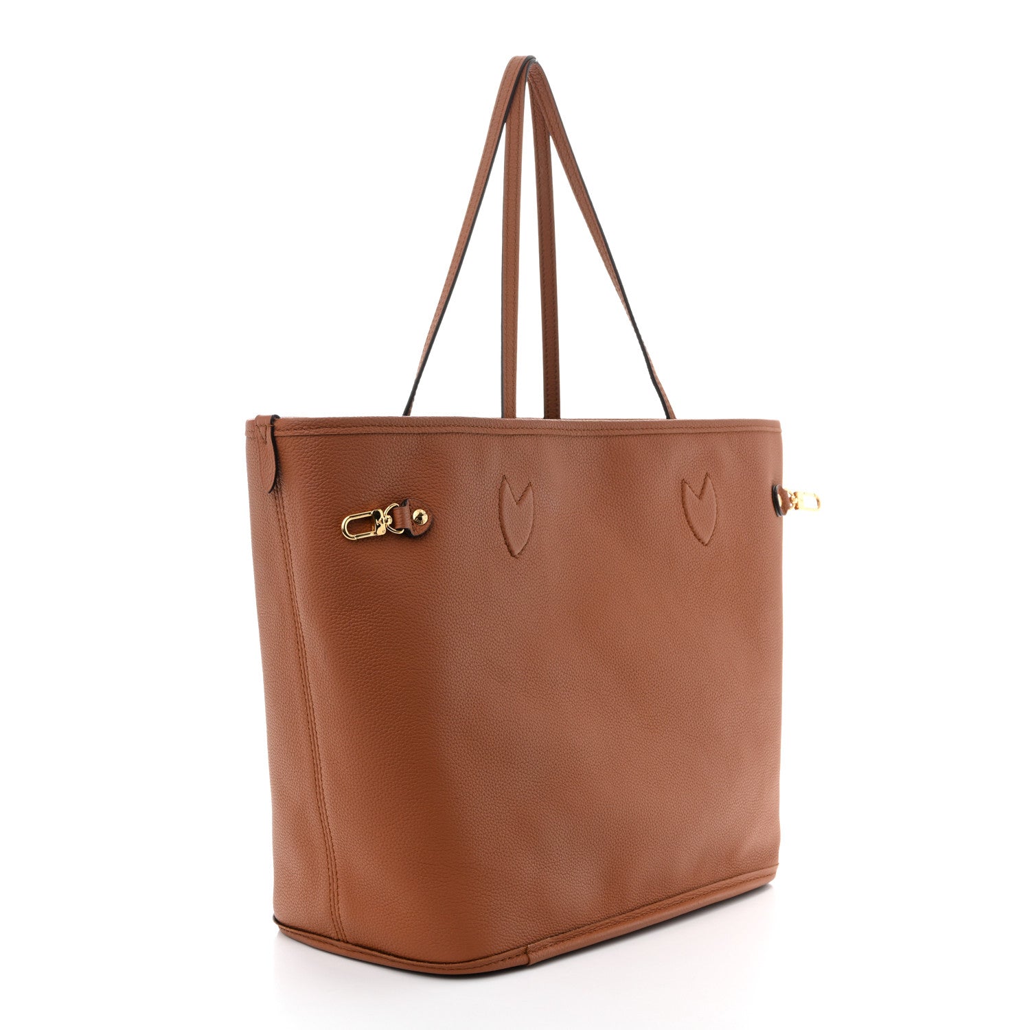 Louis Vuitton Monogram Calfskin Neo Neverfull Inside Out MM Tan