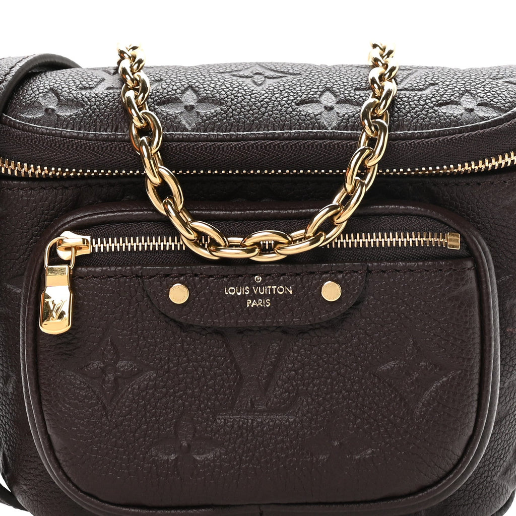 Louis Vuitton Empreinte Mini Bumbag Chocolate