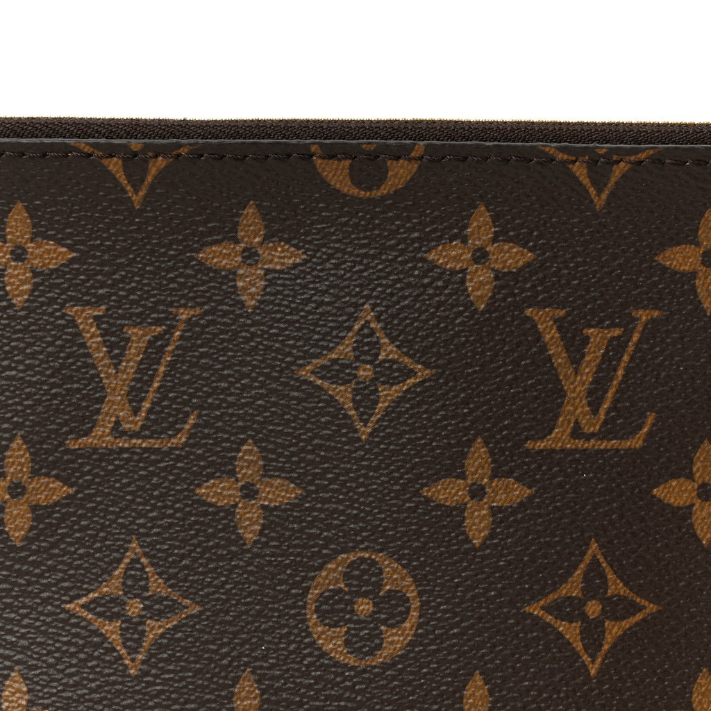 Louis Vuitton Monogram Low Key Hobo PM Pochette Black