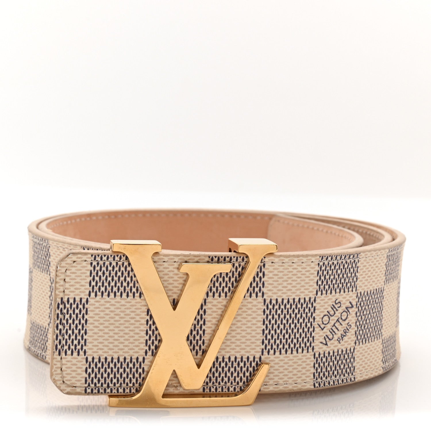 Louis Vuitton Damier Azur LV Initiales 80 32 Belt