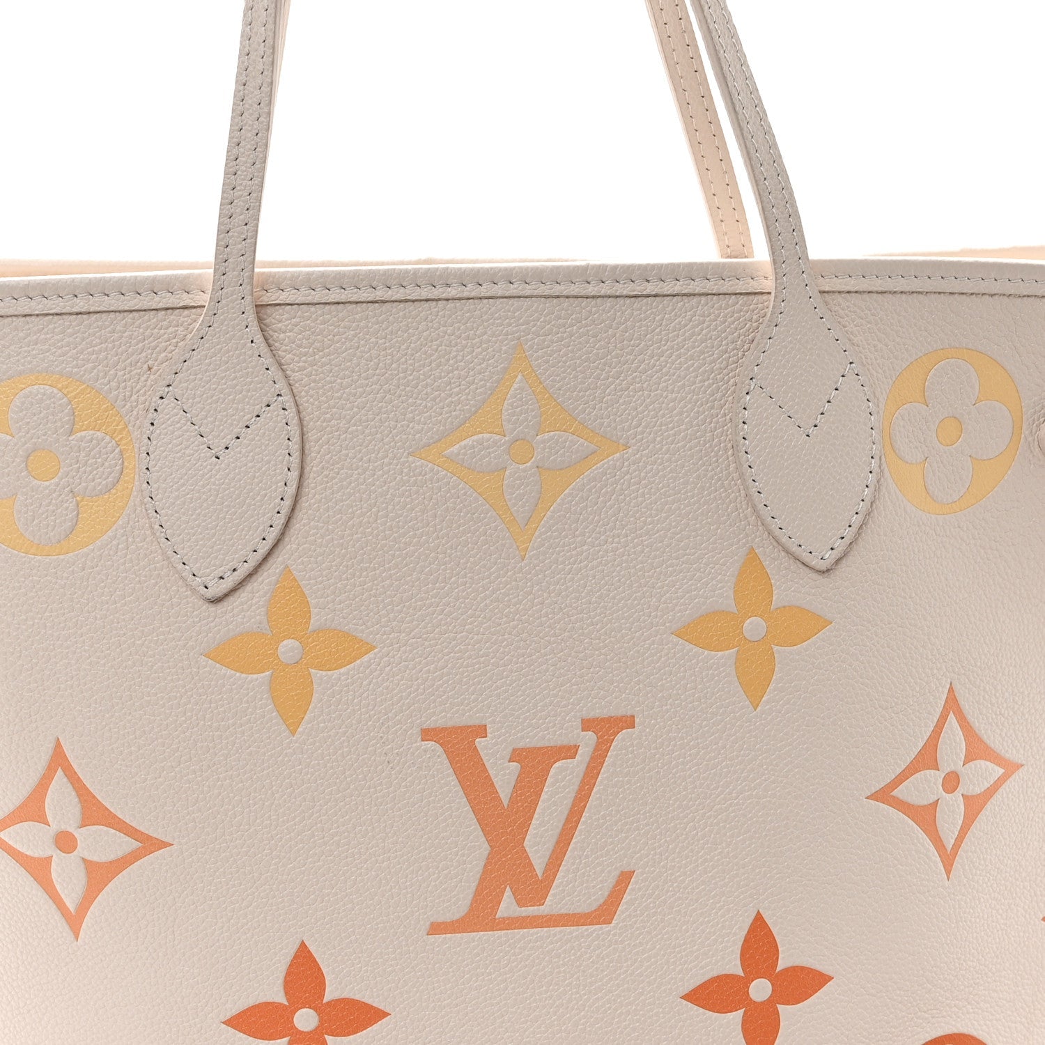 Louis Vuitton Empreinte Monogram Giant Neverfull MM Degrade Neutral