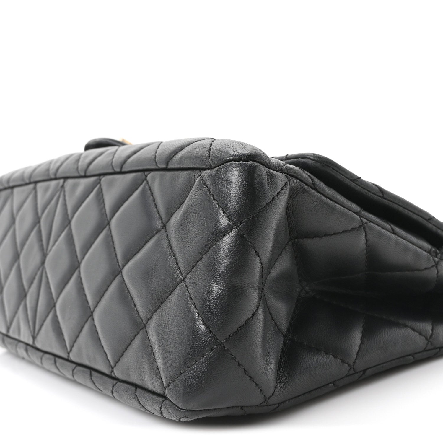 Chanel Calfskin Quilted 2.55 Paris Shanghai China Doll Reissue 227 Flap Black
