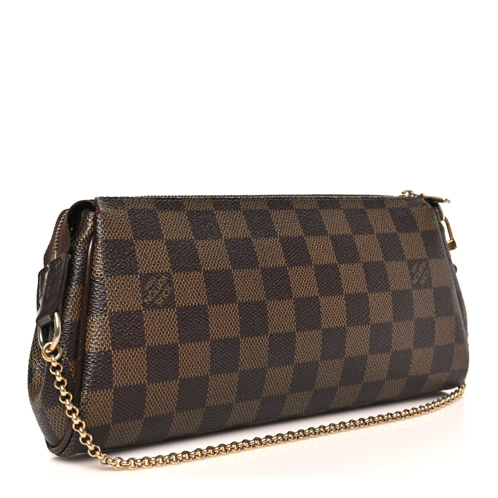 Louis Vuitton Damier Ebene Eva Clutch