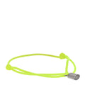 Louis Vuitton X UNICEF Sterling Silver Lockit Bracelet Neon Yellow