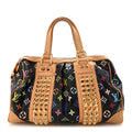 Louis Vuitton Monogram Multicolor Courtney MM Black