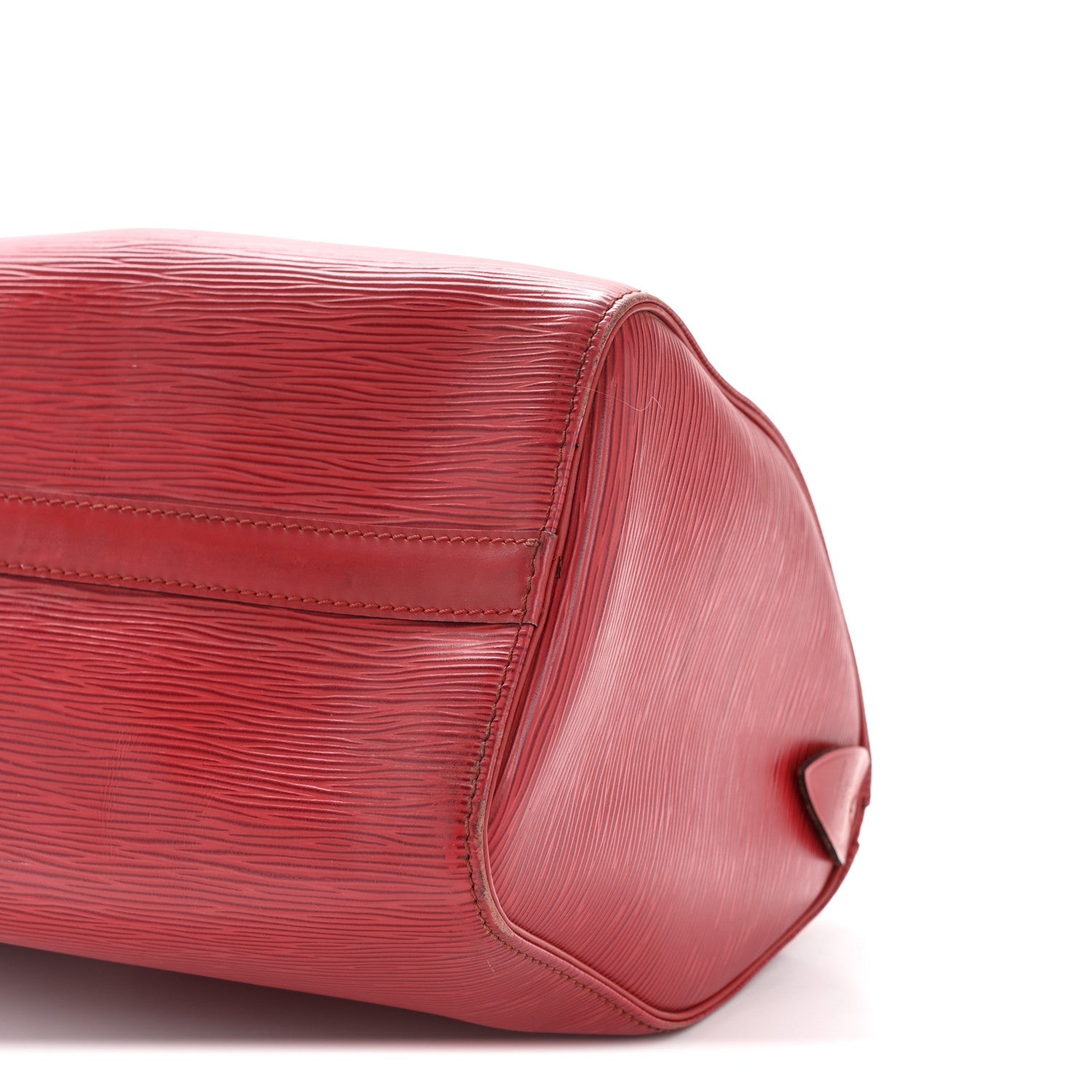 Louis Vuitton Epi Speedy 25 Castillan Red