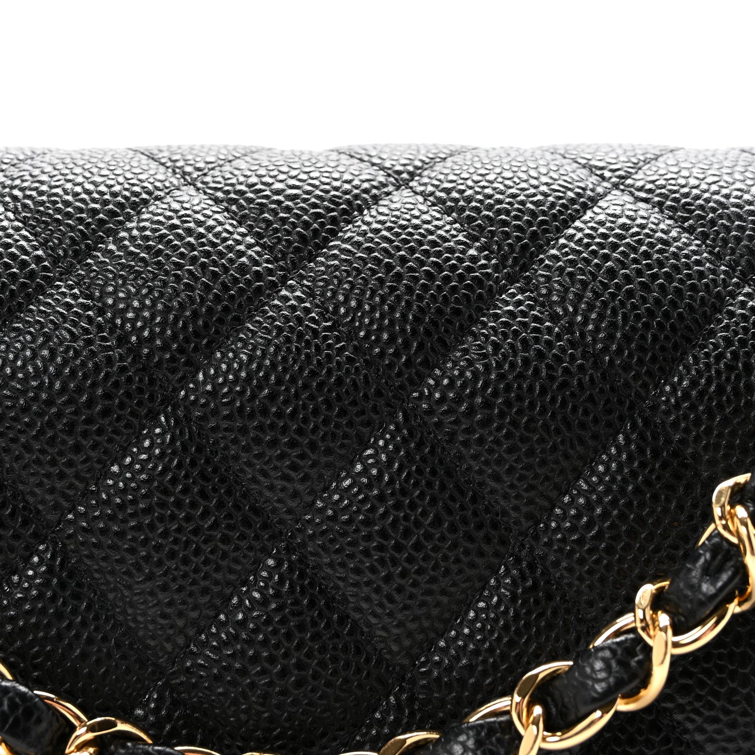 Chanel Caviar Quilted Medium Double Flap Black