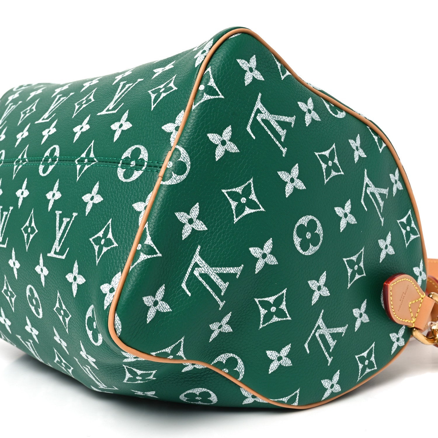 Louis Vuitton Calfskin Monogram Speedy P9 Bandouliere 30 Green