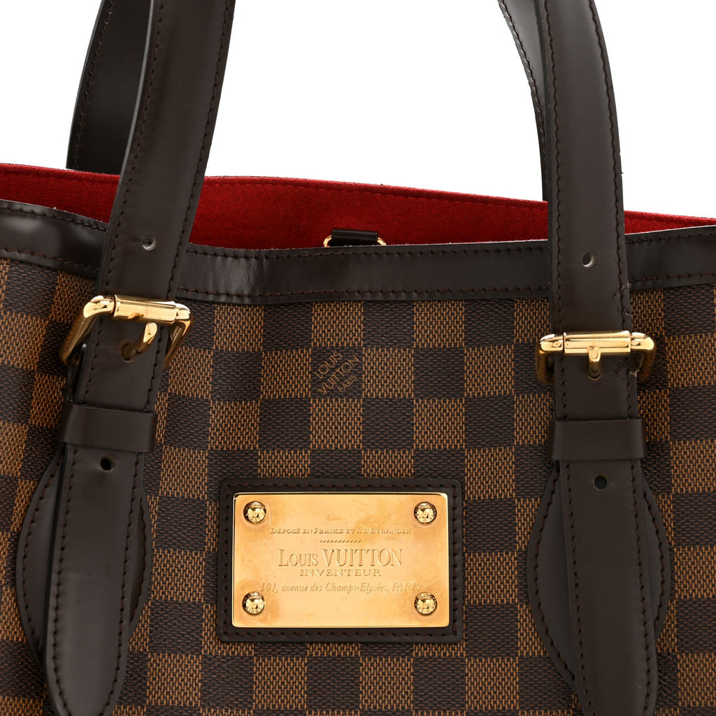Louis Vuitton Damier Ebene Hampstead MM