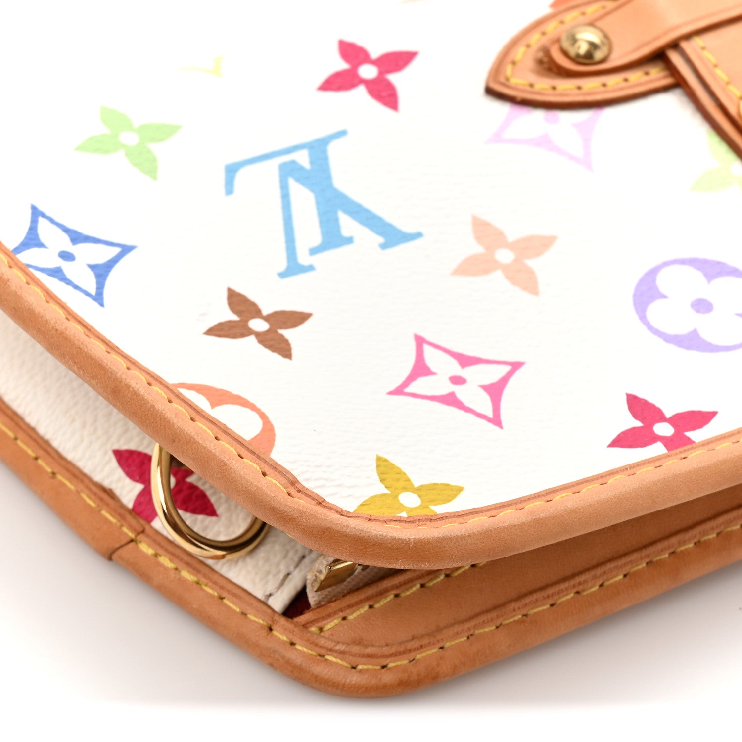 Louis Vuitton Monogram Multicolor Shirley White