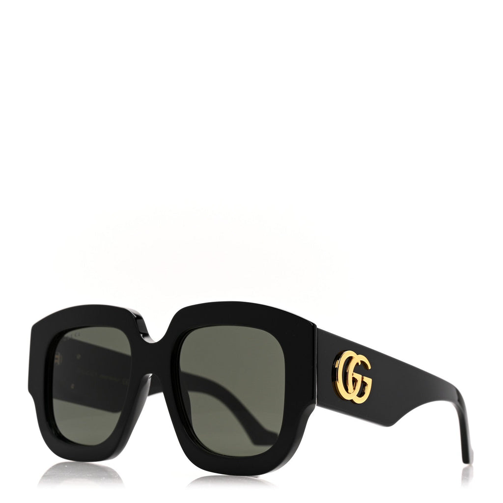 Gucci Acetate Square Sunglasses GG1546S Black