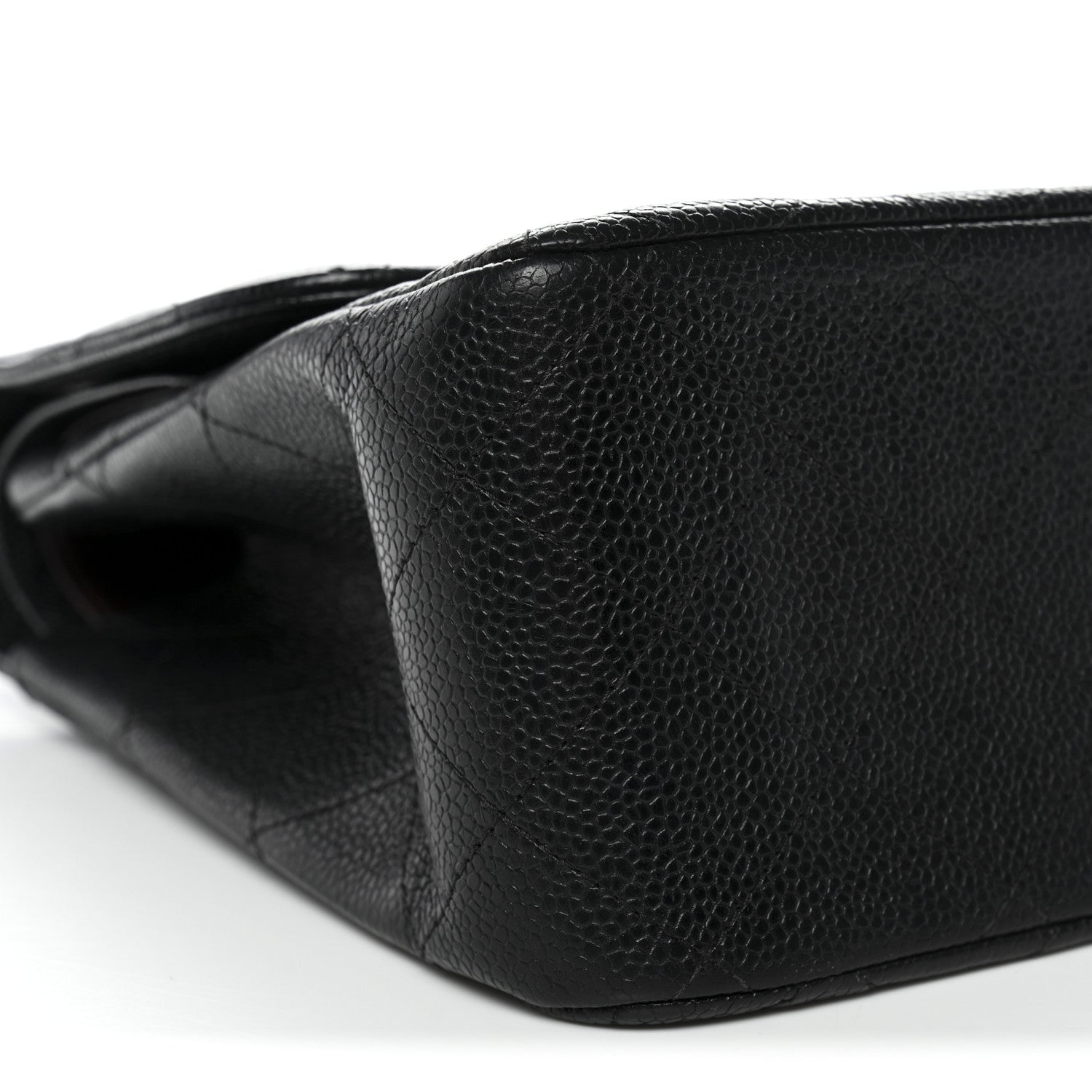 Chanel Caviar Quilted Jumbo Double Flap Black