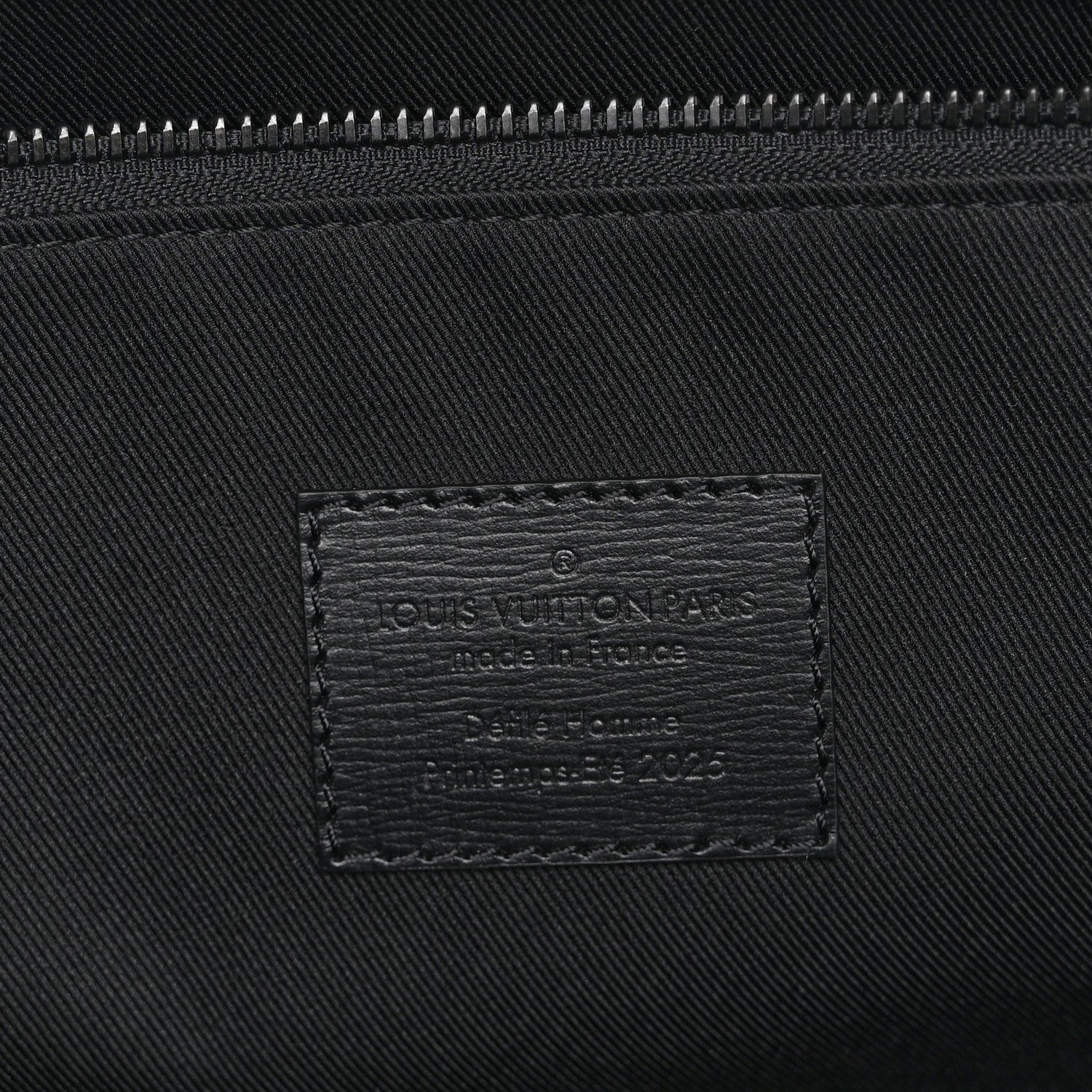 Louis Vuitton Calfskin Shopper Tote MM Black