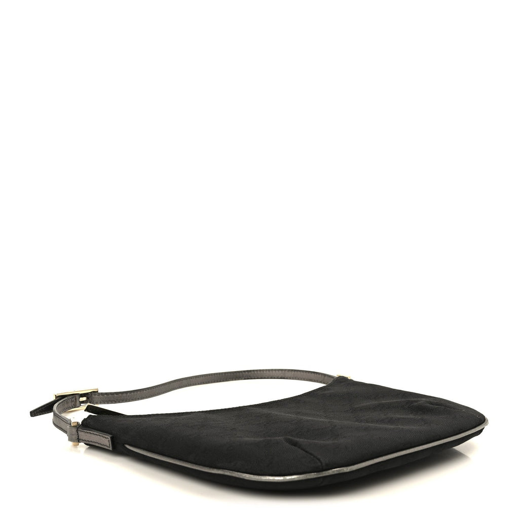 Gucci Monogram Pochette Black