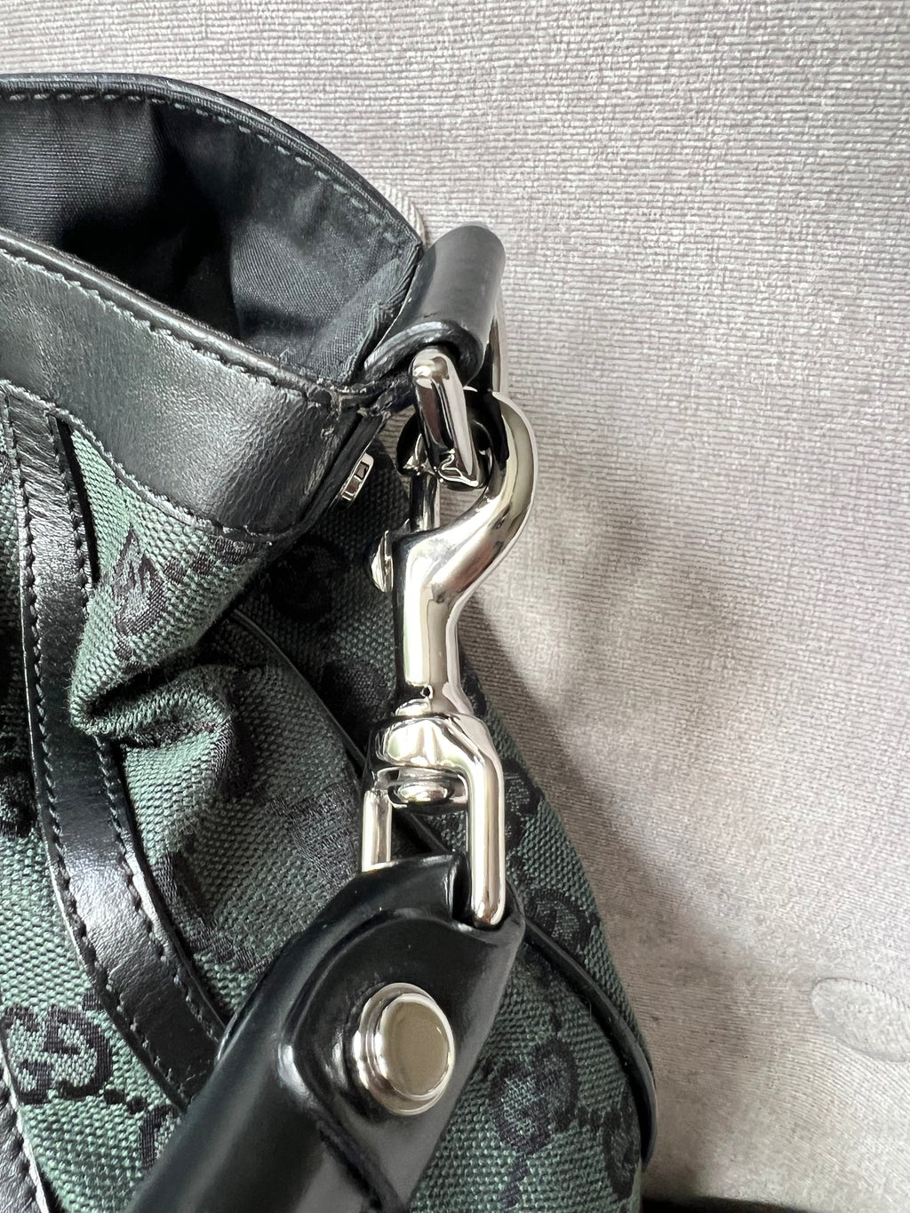 Gucci Abbey Convertible GG Canvas Tote