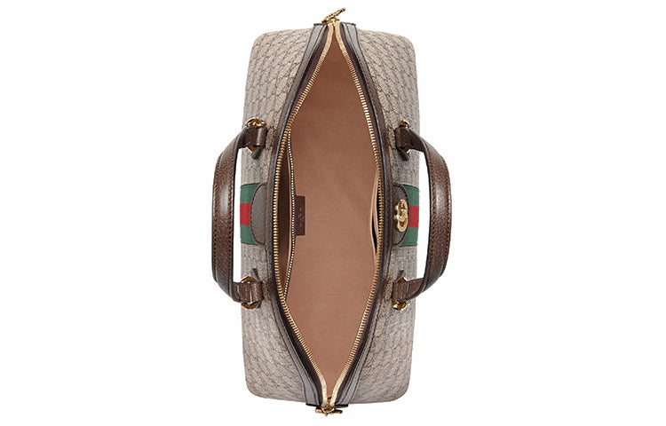 (WMNS) GUCCI Ophidia Series GG hand Bag Middle Beige Ebony 524533-K05NB-8745