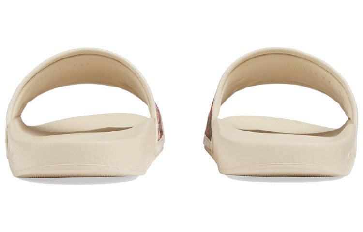 (WMNS) Gucci GG Slide 'Flora Print - Beige' 602096-HT530-8498