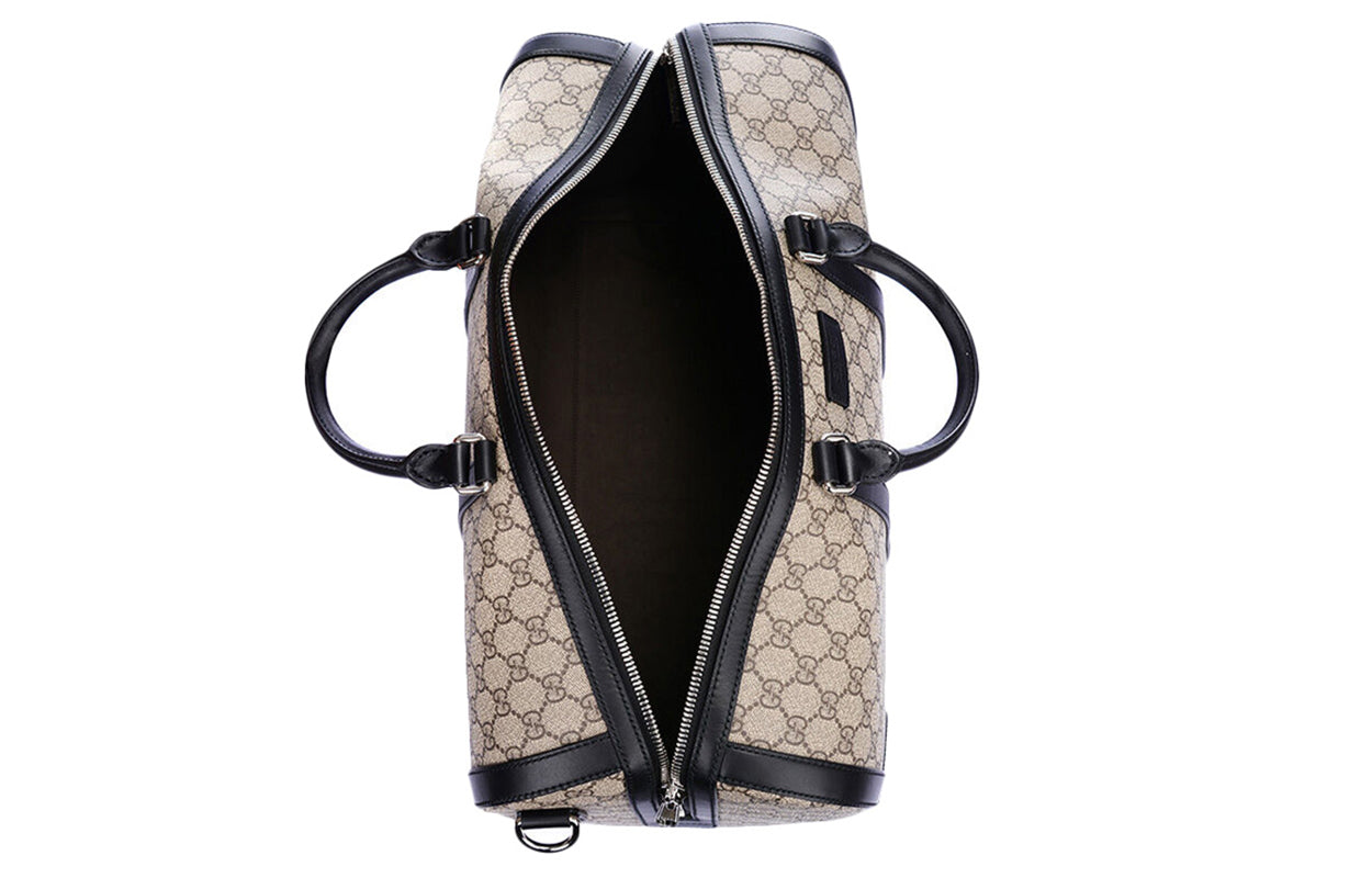 GUCCI Logo Canvas Large Capacity travel handbag Unisex / / Black 406380-KHN7N-9772