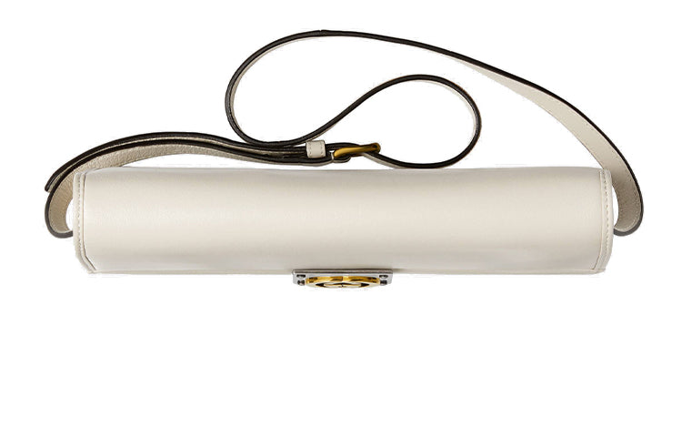 (WMNS) GUCCI GG Leather Bag Small-Size White 628521-1W10X-9022