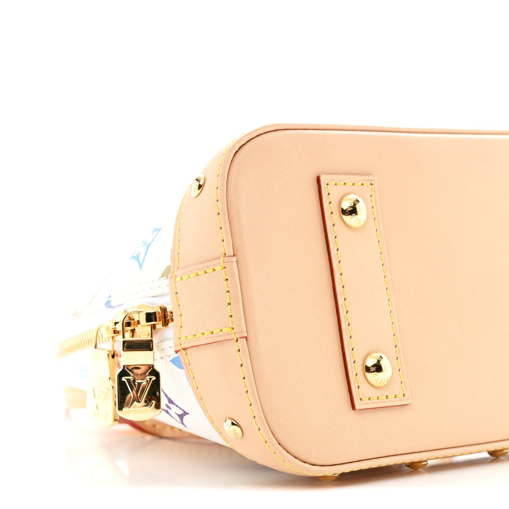 Louis Vuitton LV X TM Monogram Multicolor Alma BB White