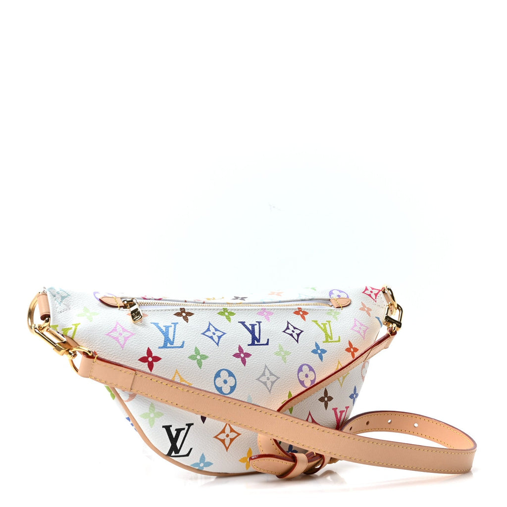 Louis Vuitton LV X TM Monogram Multicolor High Rise Bumbag White