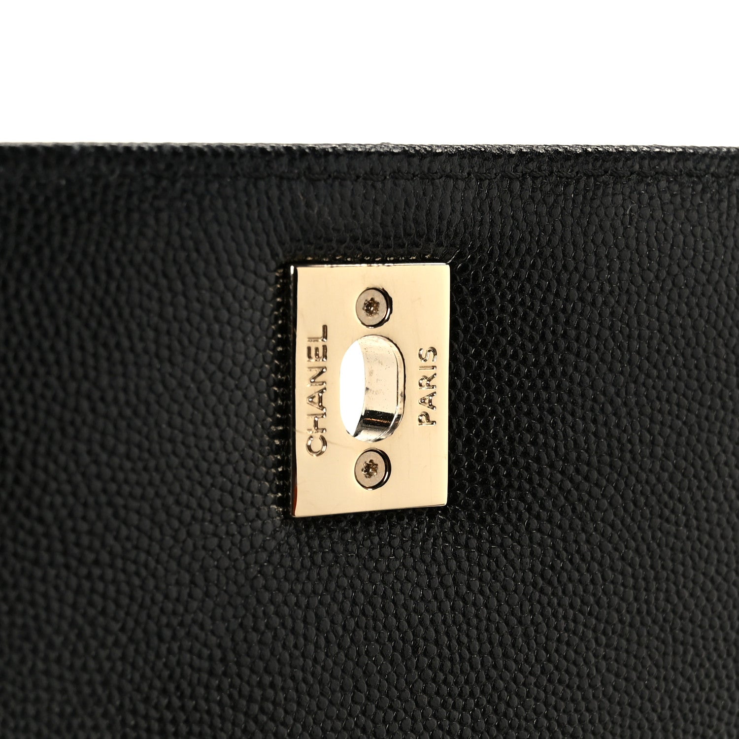 Chanel Caviar Quilted Small Coco Handle Flap Black