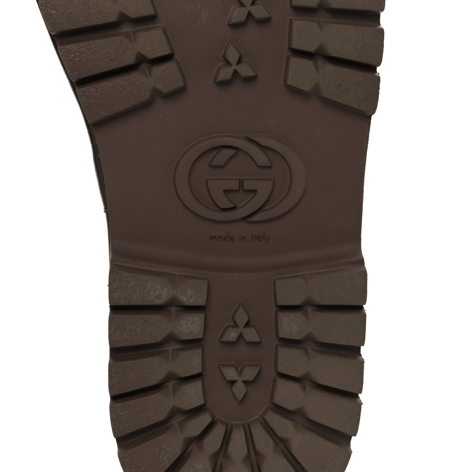 Gucci GG Supreme Monogram Miro Soft Calfskin Men's Horsebit Slippers 10 Beige Ebony New Acero