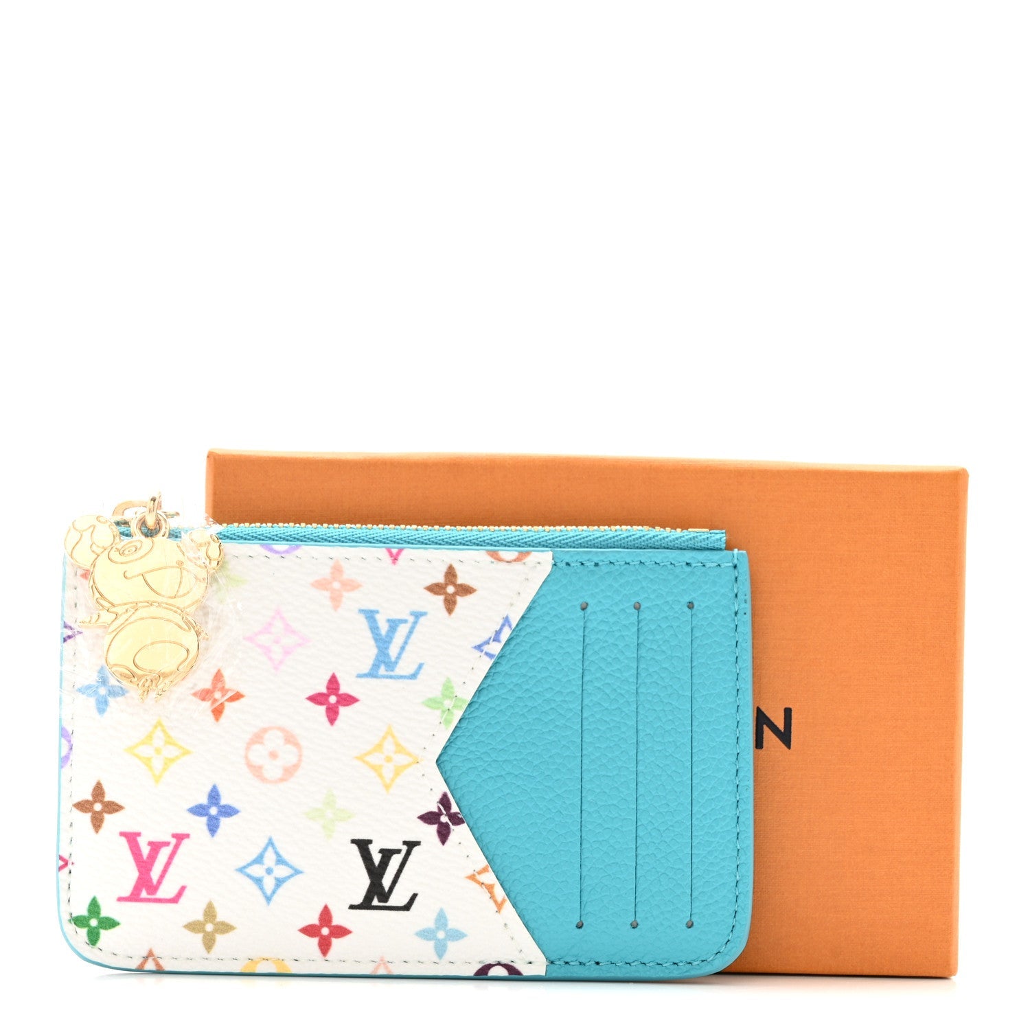 Louis Vuitton LV X TM Monogram Romy Card Holder Kabira Blue