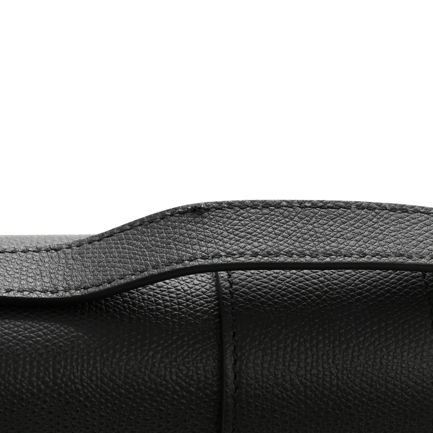 Christian Dior Grained Calfskin 30 Montaigne Flap Bag Black