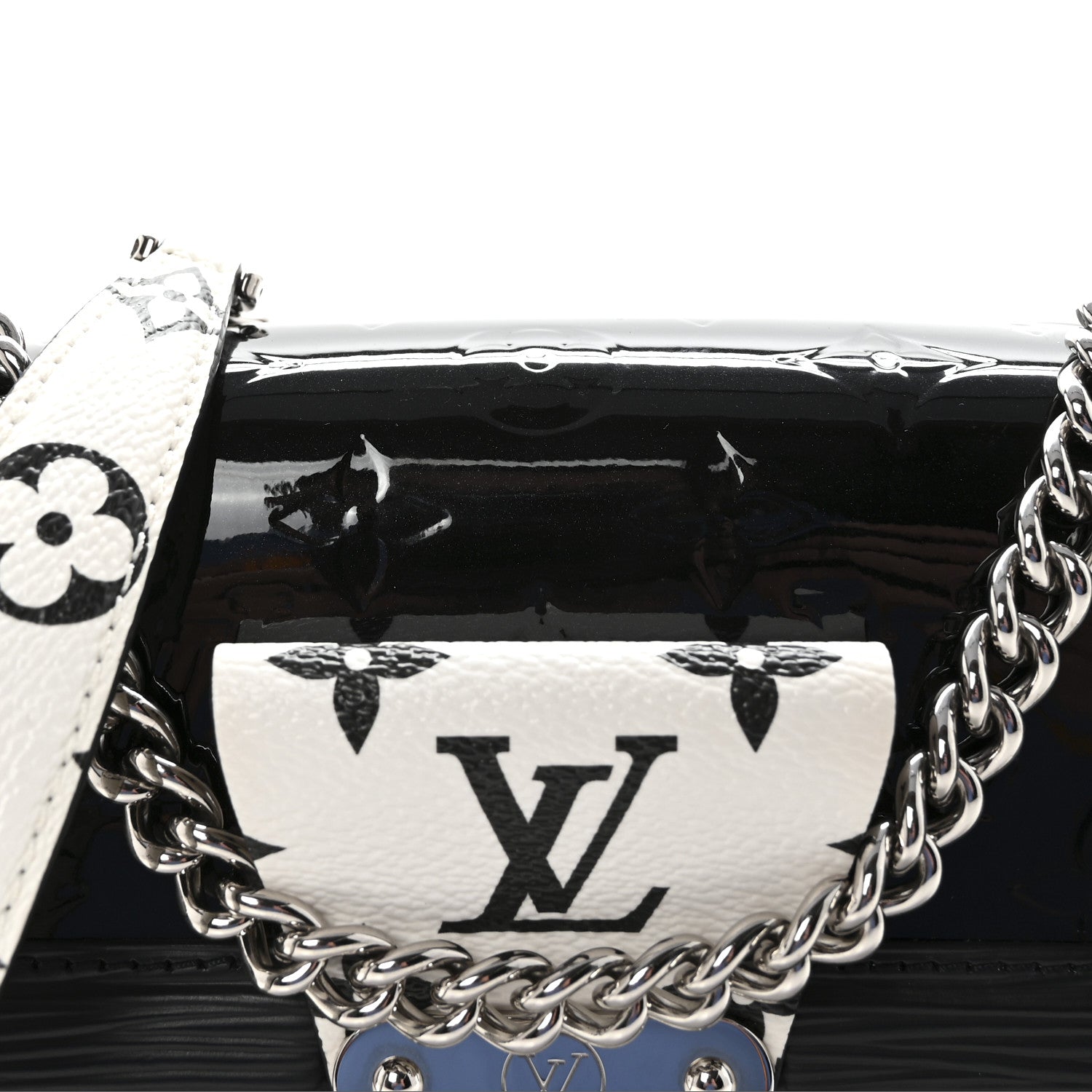 Louis Vuitton Vernis Epi Monogram Wynwood Black White
