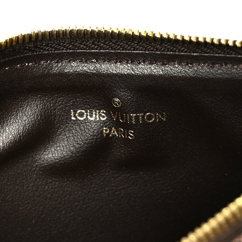 Louis Vuitton Damier Ebene Josephine Wallet Red