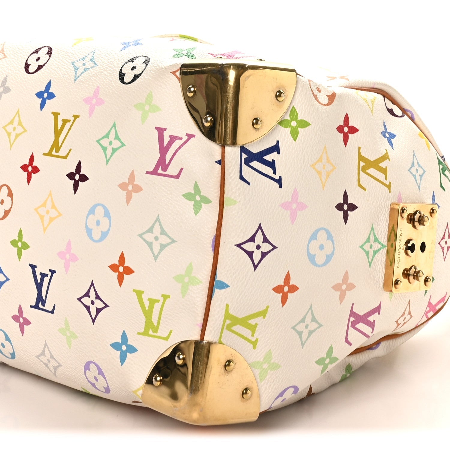 Louis Vuitton Monogram Multicolor Speedy 30 White