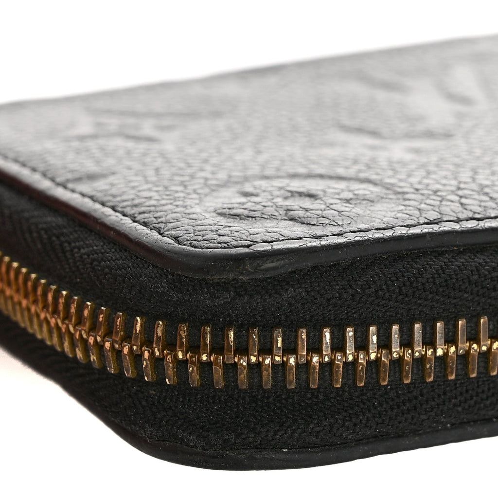 Louis Vuitton Empreinte Clemence Wallet Black