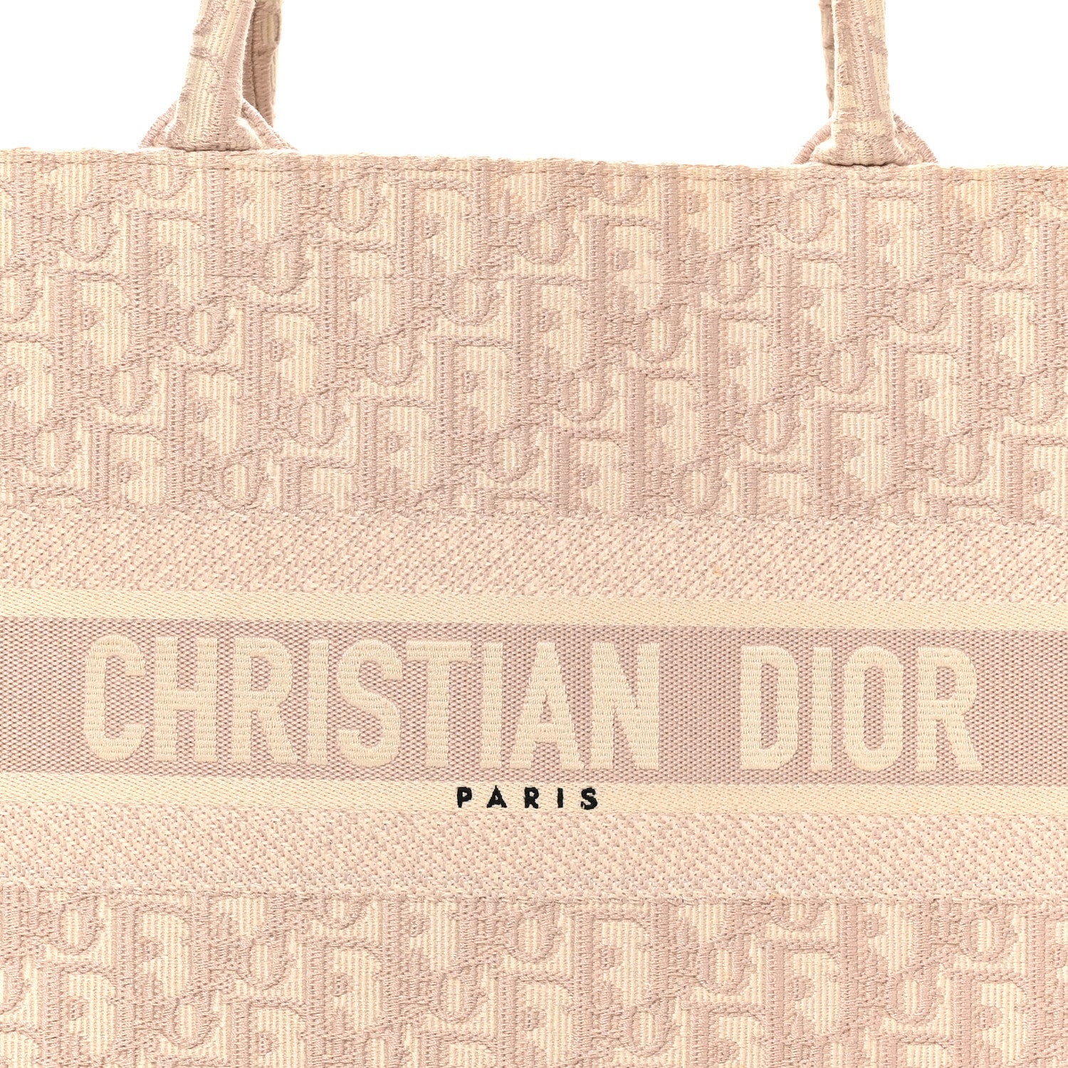 Christian Dior Oblique Medium Book Tote Rose Des Vents