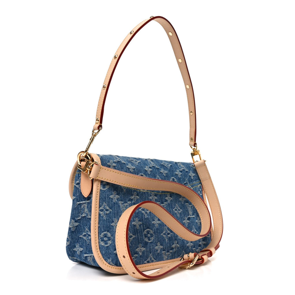 Louis Vuitton Monogram Denim Diane Blue