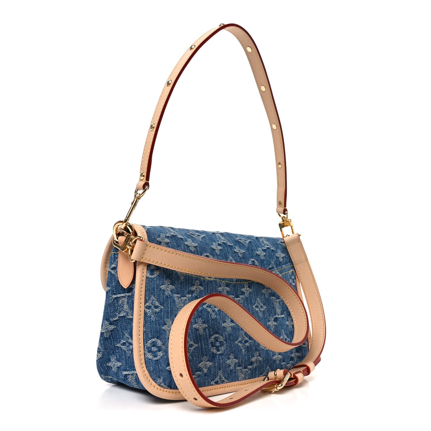 Louis Vuitton Monogram Denim Diane Blue