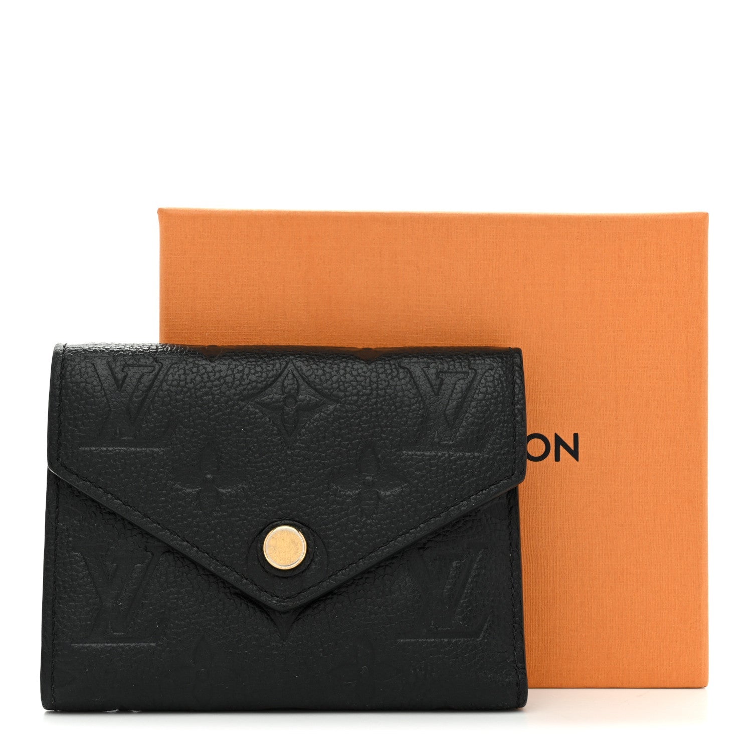 Louis Vuitton Empreinte Victorine Wallet Black