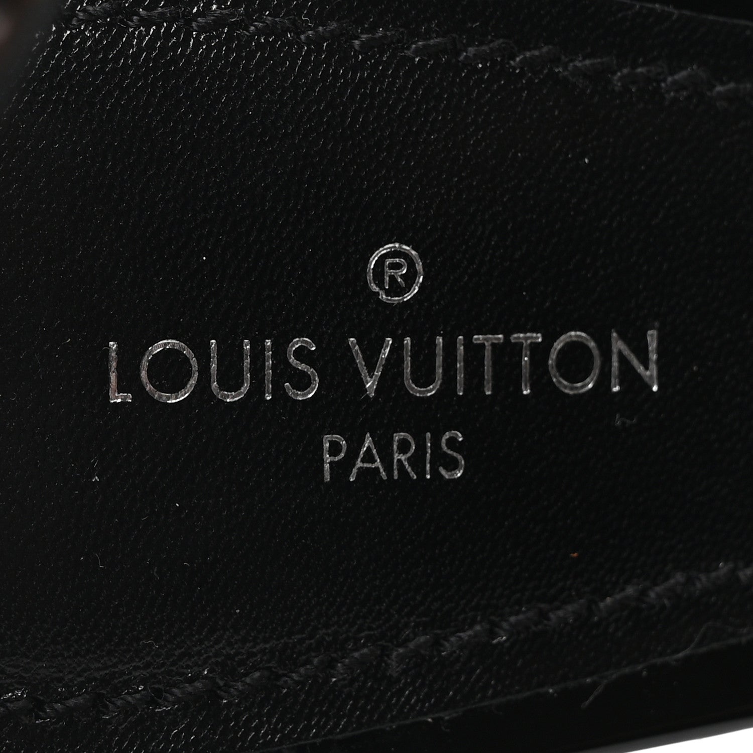 Louis Vuitton Patent Monogram Call Back Sandals 37 Black
