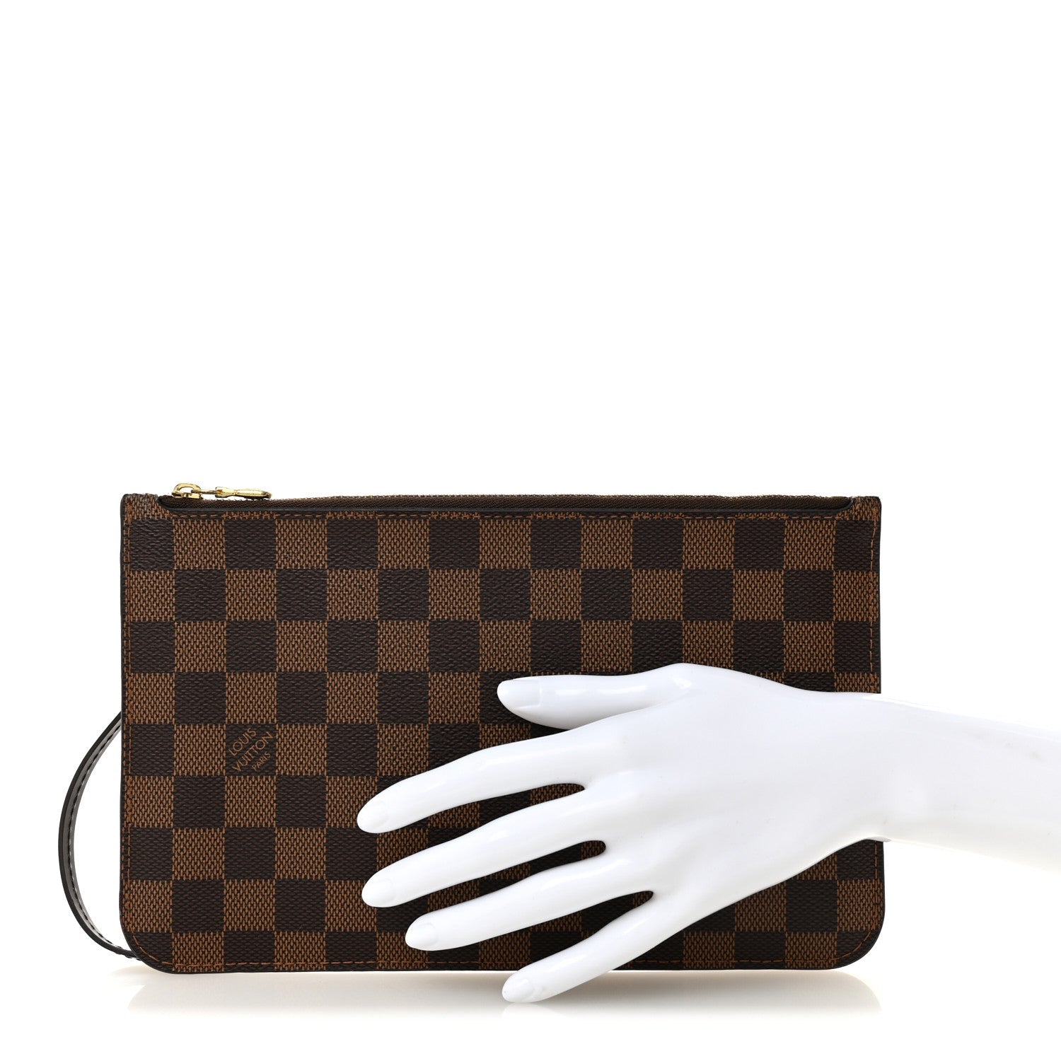 Louis Vuitton Damier Ebene Neverfull MM GM Pochette