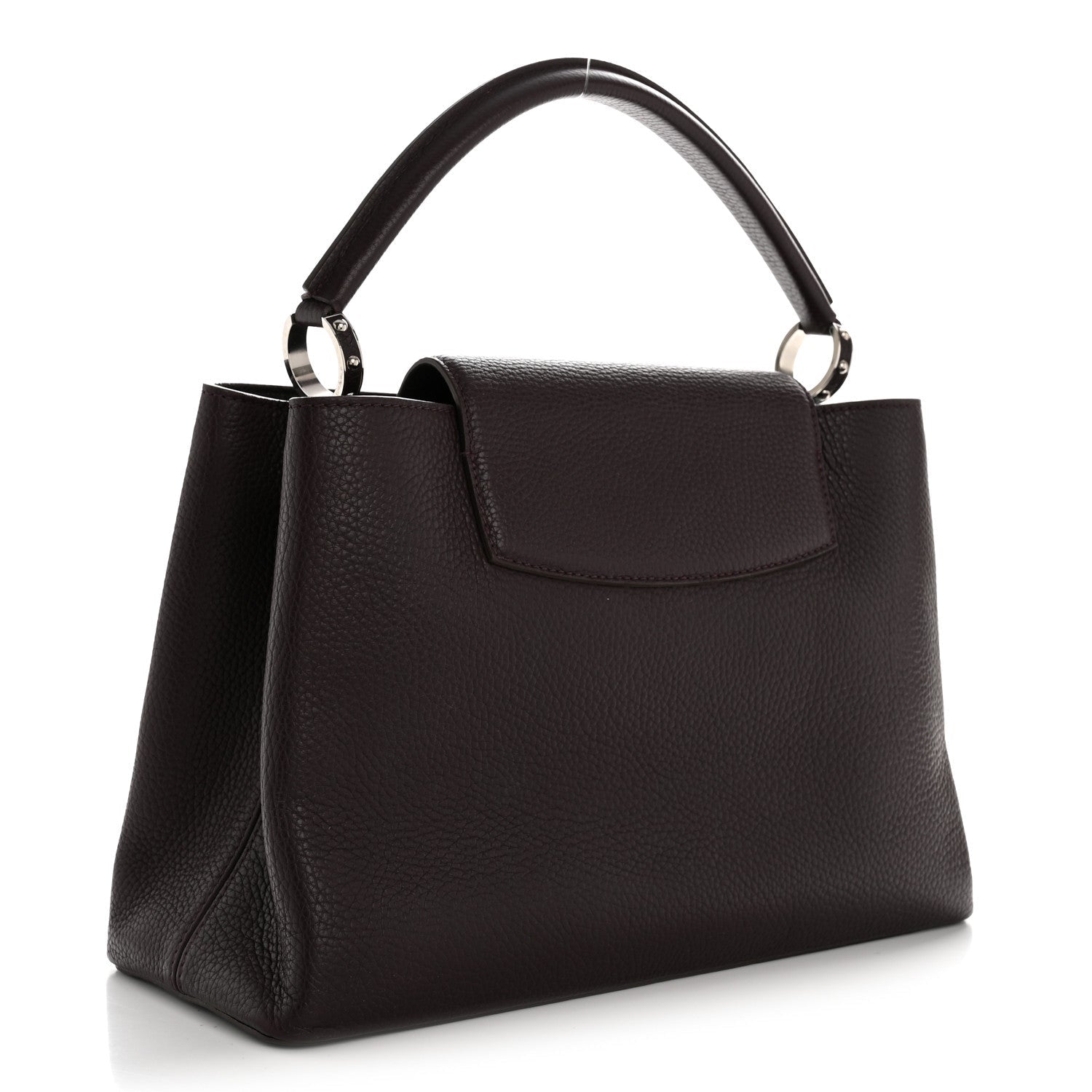 Louis Vuitton Taurillon Capucines MM Quetsche