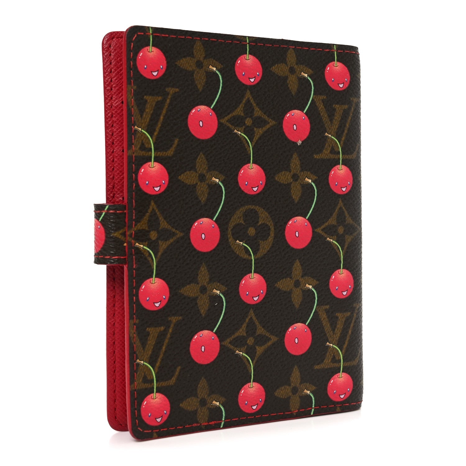 Louis Vuitton Monogram Cerises Small Ring Agenda Cover