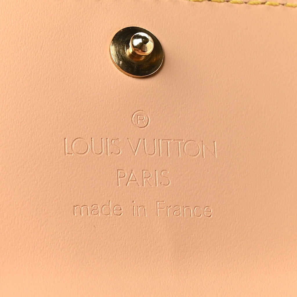 Louis Vuitton Monogram Multicolor Porte-Monnaie Plat Coin Purse Black