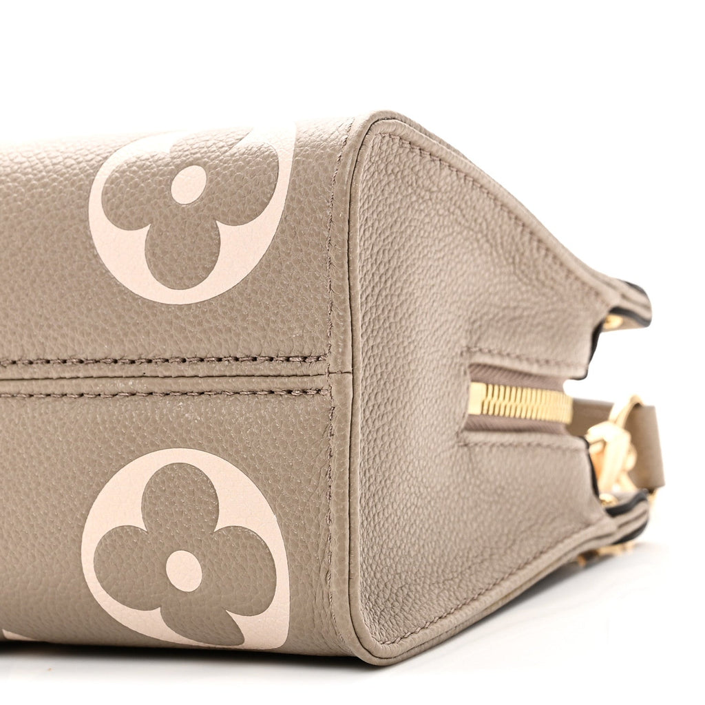 Louis Vuitton Empreinte OnTheGo East West Dove Cream