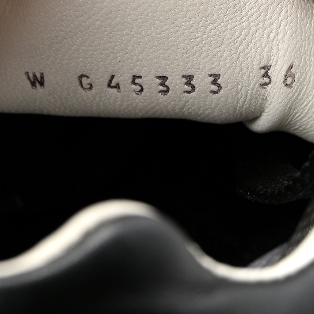 Calfskin CC Sneakers 36 Black