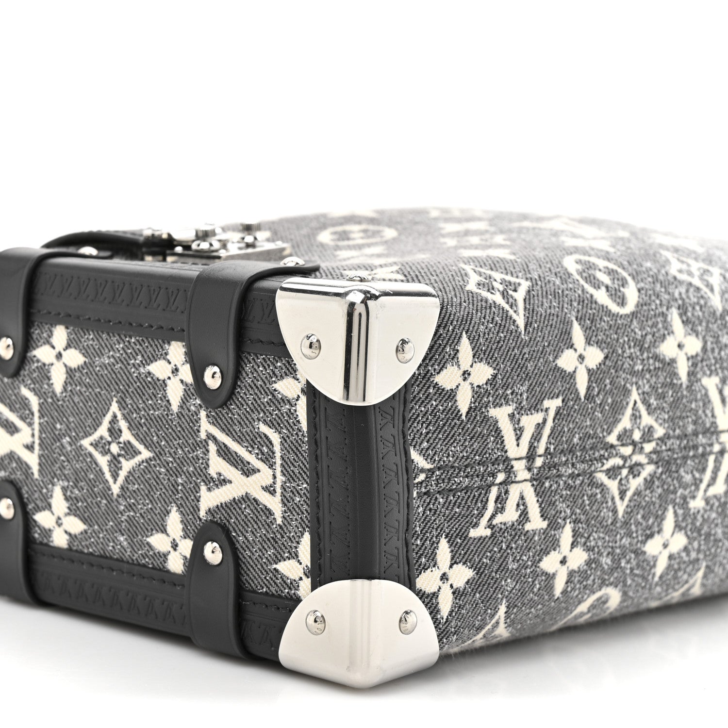 Louis Vuitton Monogram Jacquard Denim Side Trunk Grey