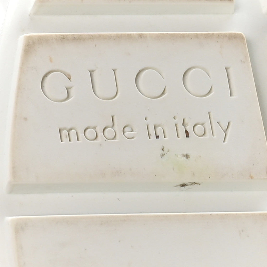Gucci GG Supreme Monogram Womens Rhyton Sneakers 35.5 White