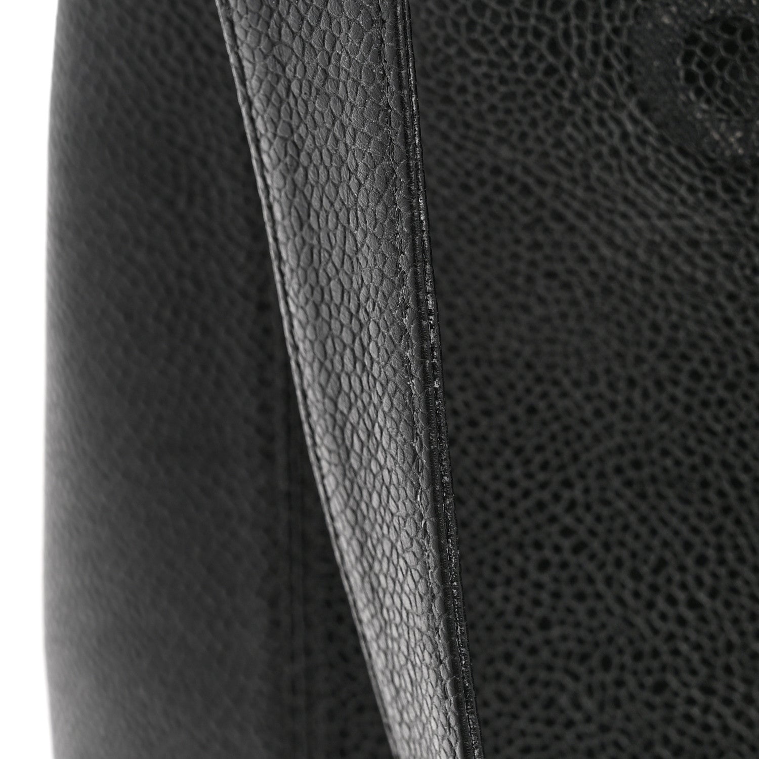 Chanel Caviar Shoulder Bag Black